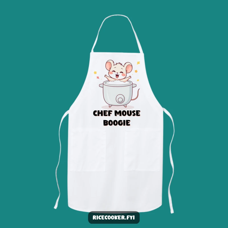 Funny Mouse Cooker Dance Apron: Cook with Joy and Rhythm!