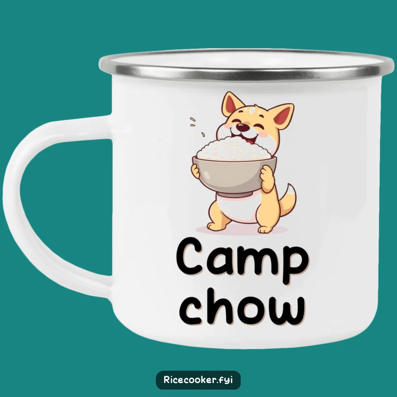 Funny Dog Camping Mug: Sip Your Coffee with Excitement on Your Next Adventure