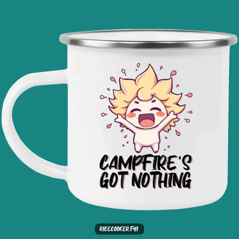 Funny Excitement Camping Mug: Fuel Your Adventures with This Energetic Cup Gift