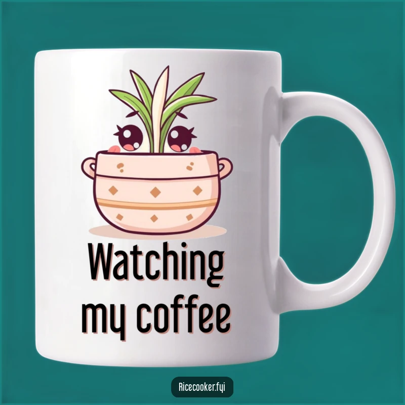Funny Curious Pot Mug: A Hilarious Gift for Garden and Plant Lovers