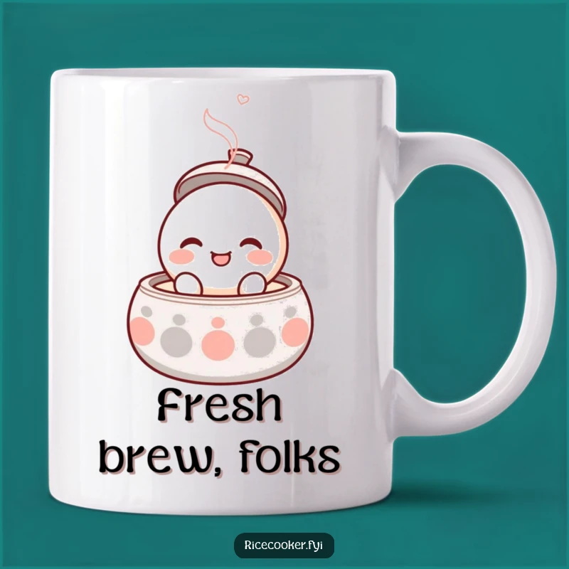 Funny Pop Open Mug: Embrace Your Inner Warmth with a Smile