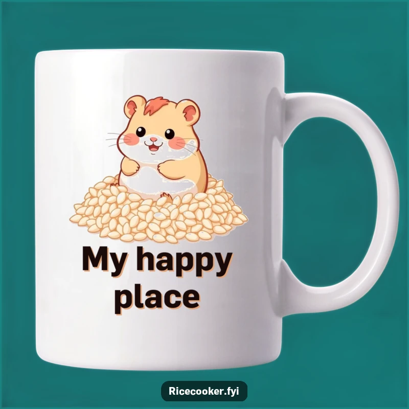 Funny Hamster Rice Roll Mug: The Perfect Funny Gift for Rice Lovers