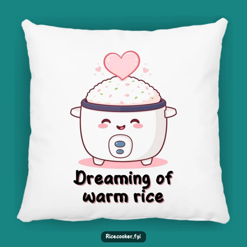 Funny Smiling Rice Cooker Pillow: Cuddle Up with Culinary Comfort and Love