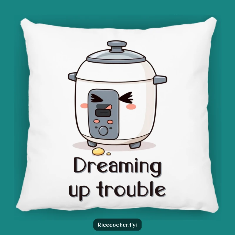 Funny Winking Rice Cooker Pillow: Cozy Mischief for a Humorous Gift