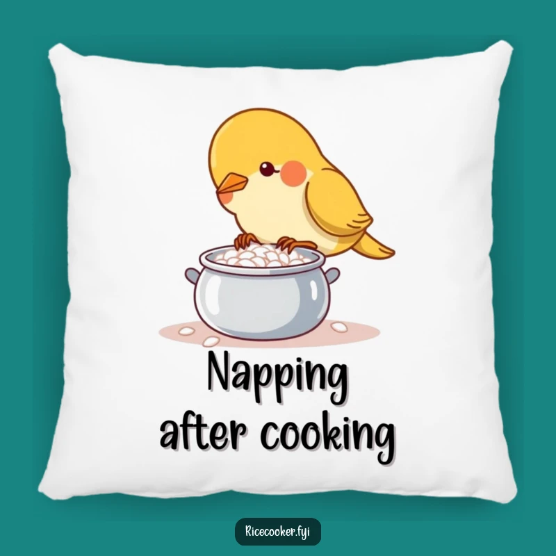 Funny Bird Chef Pillow: Cozy Culinary Companion, Adorable Funny Gift