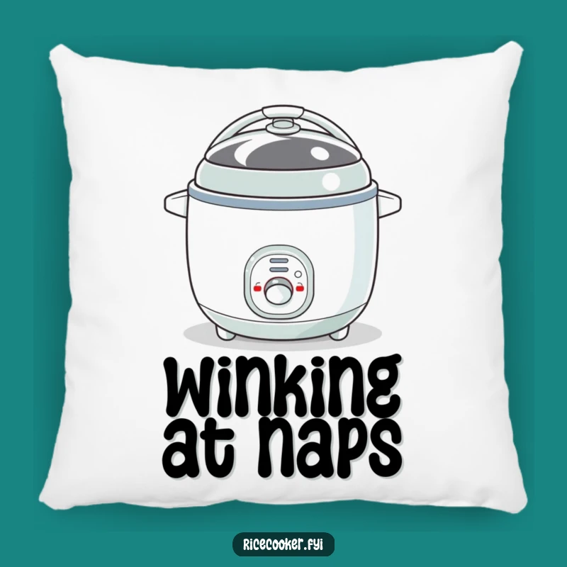 Funny Bouncy Rice Cooker Pillow: Comfy Quirky Accent as a Gift