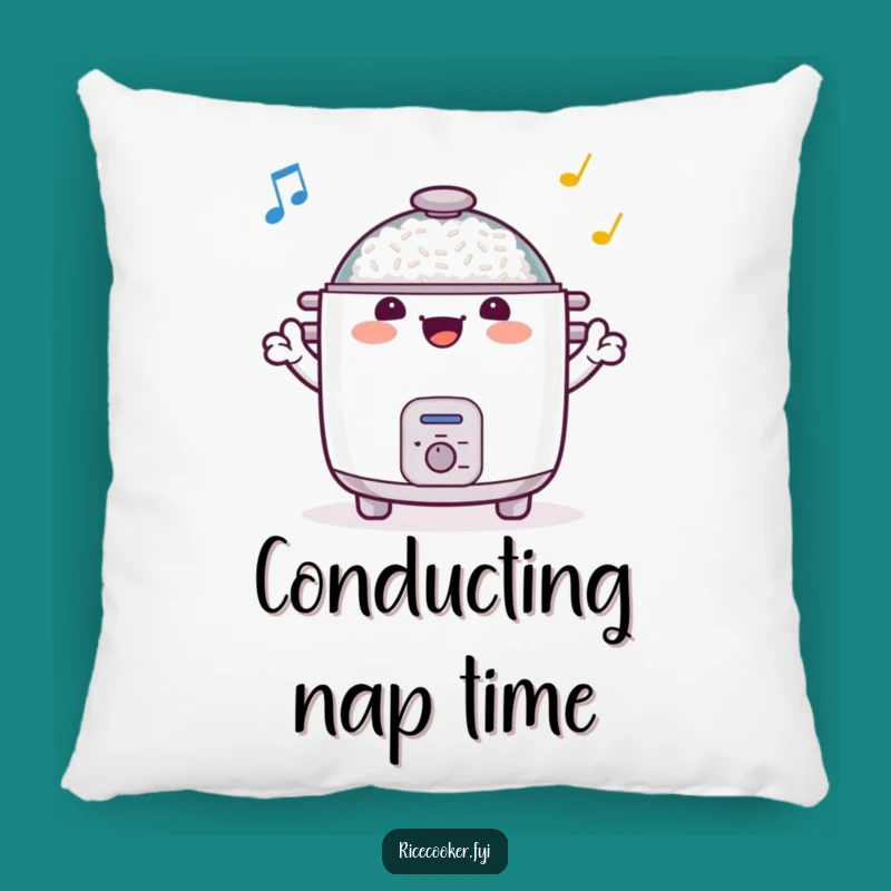Funny Cheerful Rice Cooker Pillow: Cozy Comfort!