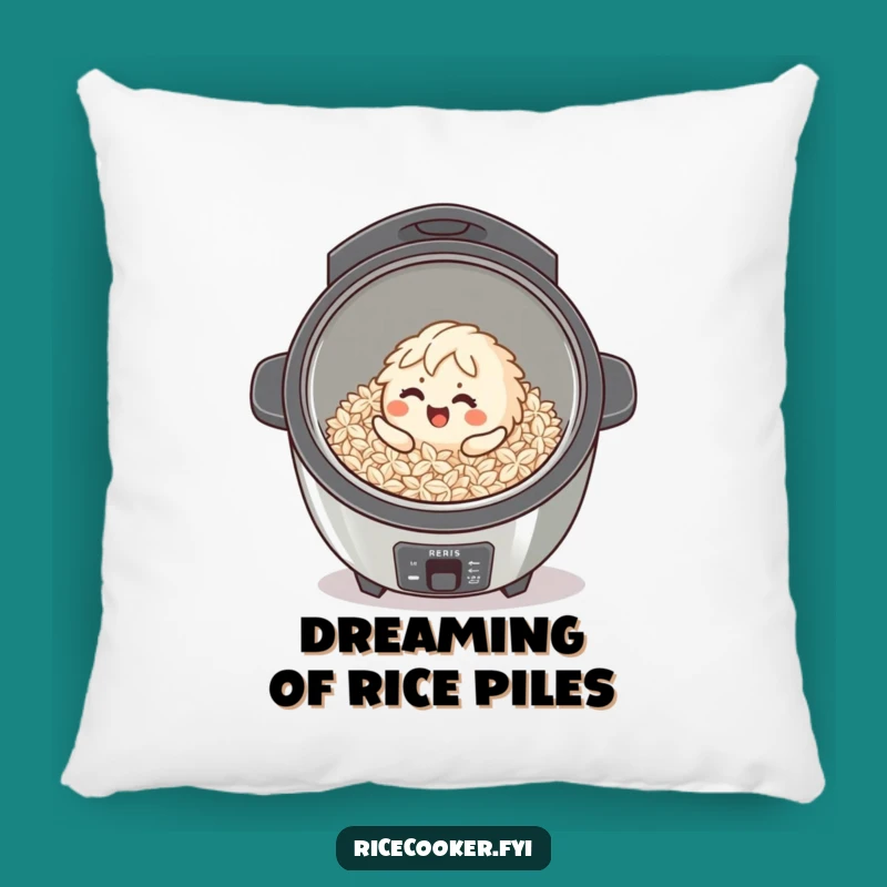 Funny Giggling Rice Grain Pillow: Cozy Comfort with a Cheerful Cooker Gift