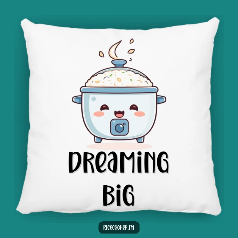 Funny Happy Rice Cooker Pillow: Cozy Comfort with Bouncy Charm Gift