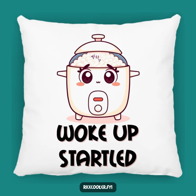 Funny Surprised Rice Cooker Pillow, Cozy Shocking Decor, Great Funny Gift
