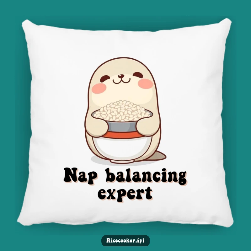 Funny Seal Rice Balance Pillow: Comfort with Carny Charm!