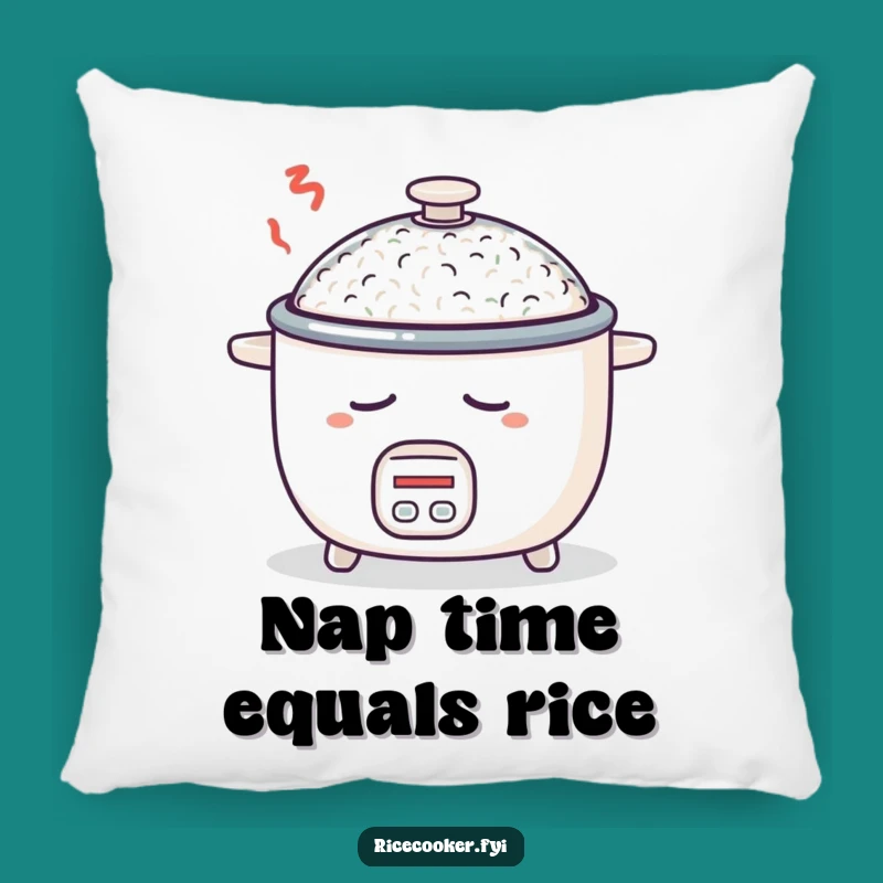 Funny Sleepy Rice Cooker Pillow: Cozy Dreams for a Comfy Gift