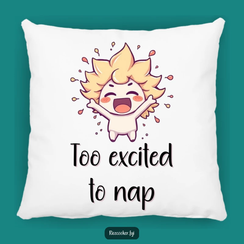Funny Excitement Pillow: Add a Pop of Joyful Energy to Your Home Gift