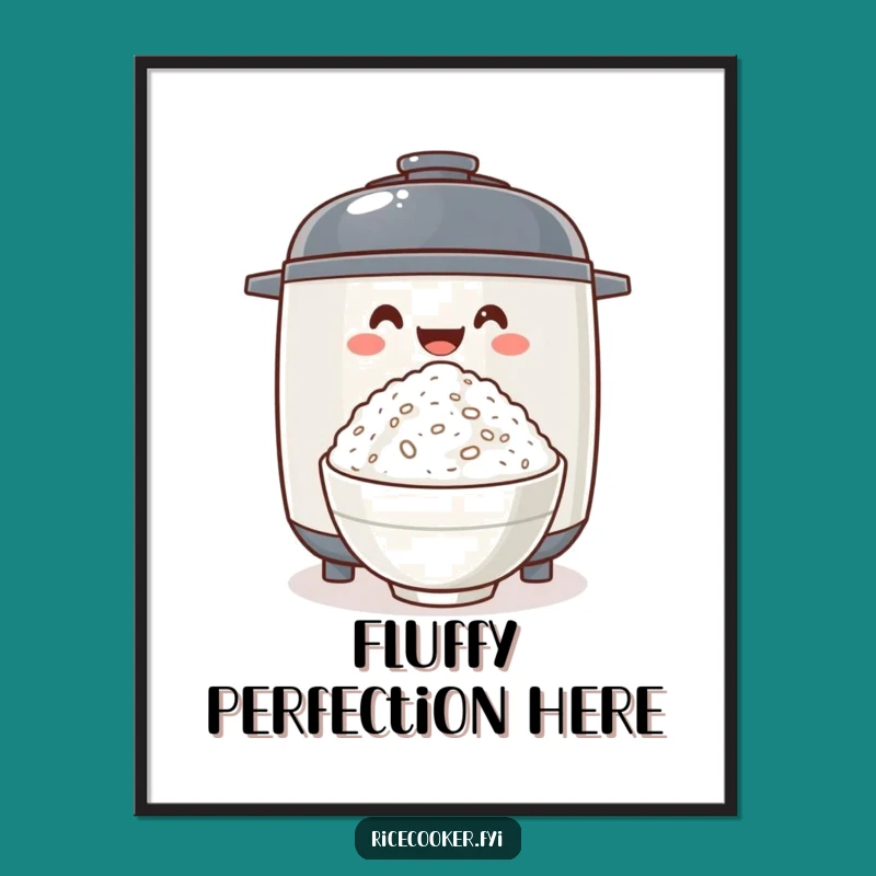 Funny Rice Cooker Digital Art: Instant Culinary Joy