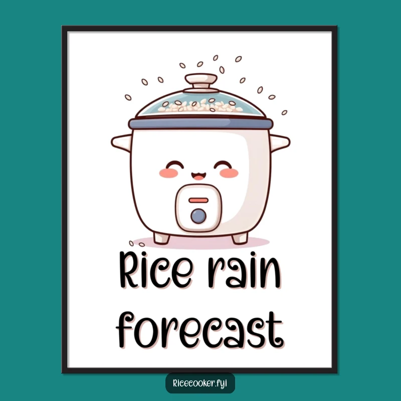 Funny Giggling Rice Cooker Digital Art: Instant Joy!