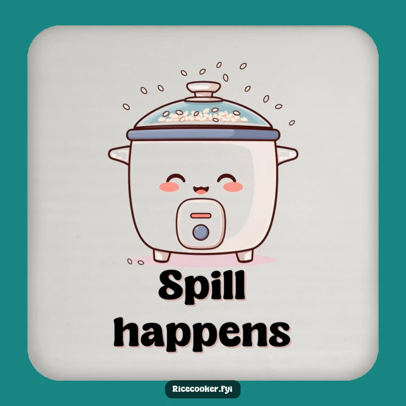 Funny Giggling Rice Cooker Coaster: Protect Furniture!