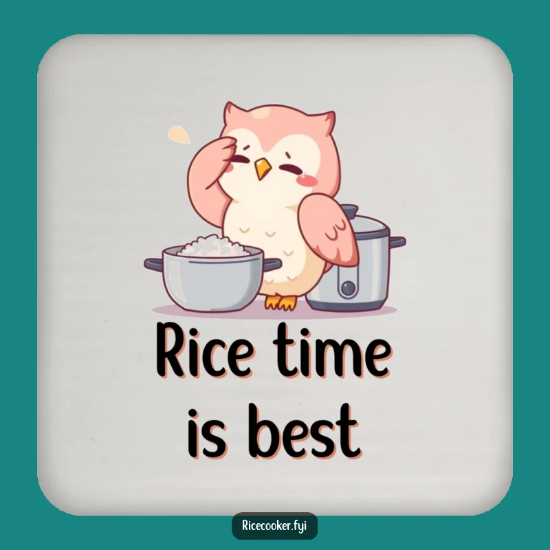 Funny Owl Coaster: Hilarious Table Protector for Kitchen and Bar Areas