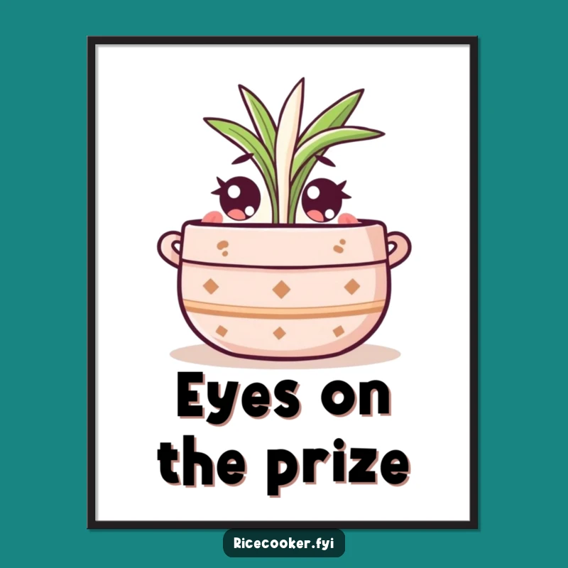 Funny Pot Sprout Poster: Charming Wall Art for Garden Lovers