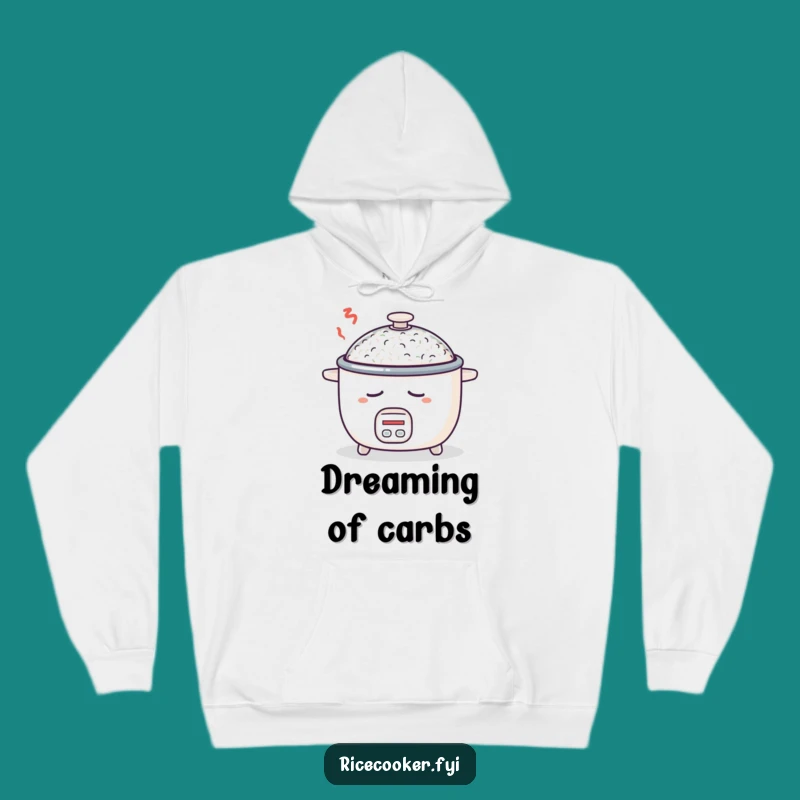 Cozy Funny Hoodie: Sleepy Rice Cooker, Your Perfect Comfort Gift