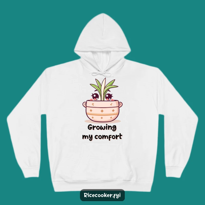 Cozy Funny Pot Hoodie: Warmth and Wonder for Plant Enthusiasts