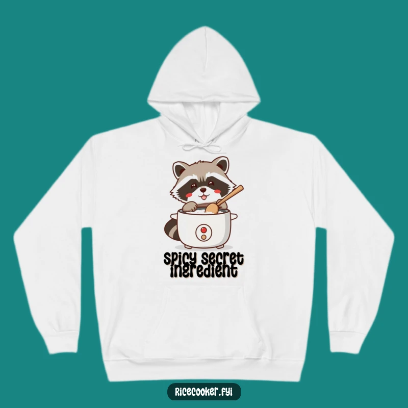 Cozy Funny Raccoon Rice Cooker Hoodie: Warmth and Whimsy - The Ultimate Funny Gift