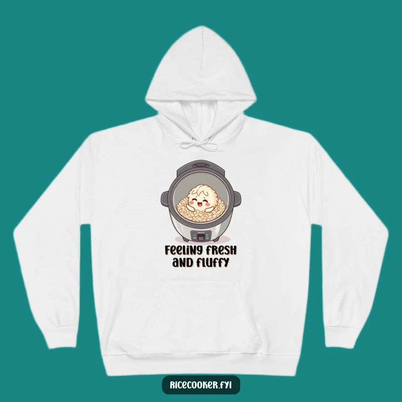 Funny Giggling Rice Grain Hoodie: Cozy Up with Playful Cooker Vibes Gift