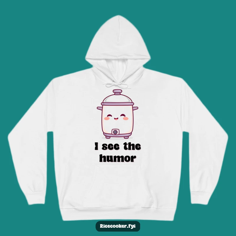 Funny Amused Cooker Hoodie: Cozy Up with a Smiling Kitchen Buddy Gift