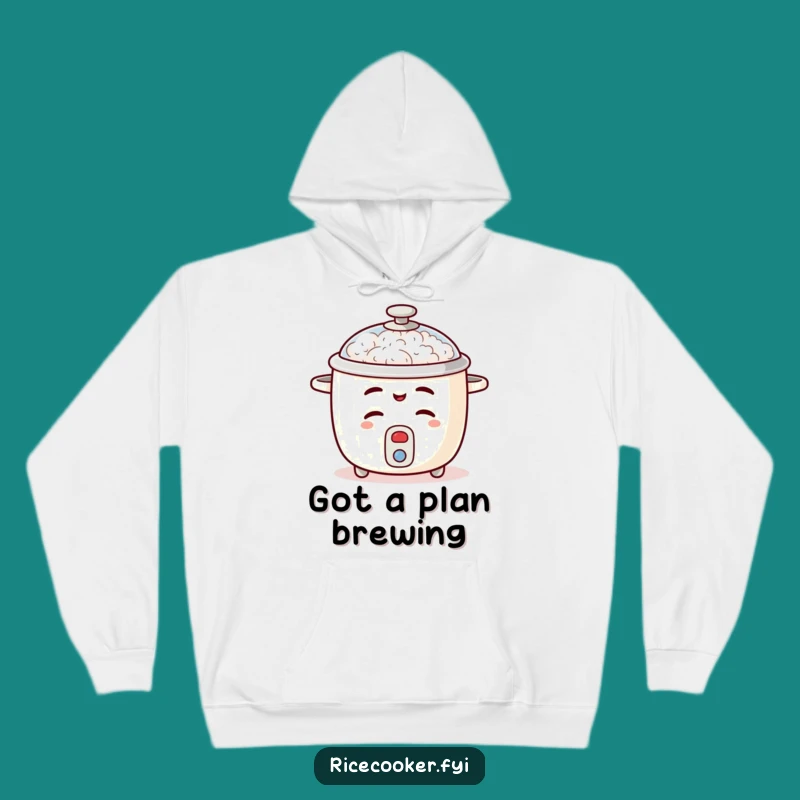 Funny Mischief Rice Cooker Hoodie, Cozy Winking Design, Perfect Funny Gift