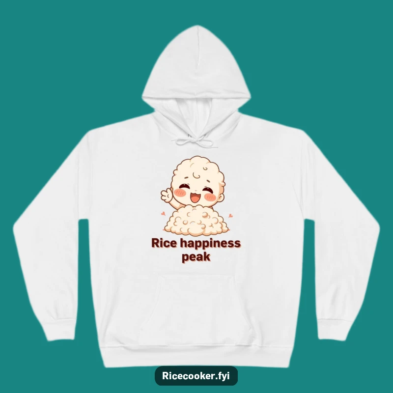 Funny Rice Lover Hoodie - Cozy Enthusiasm, Perfect Warm Funny Gift!