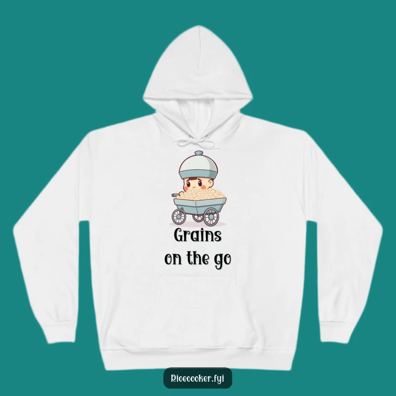 Funny Determined Rice Cooker Hoodie: Cozy Drive!