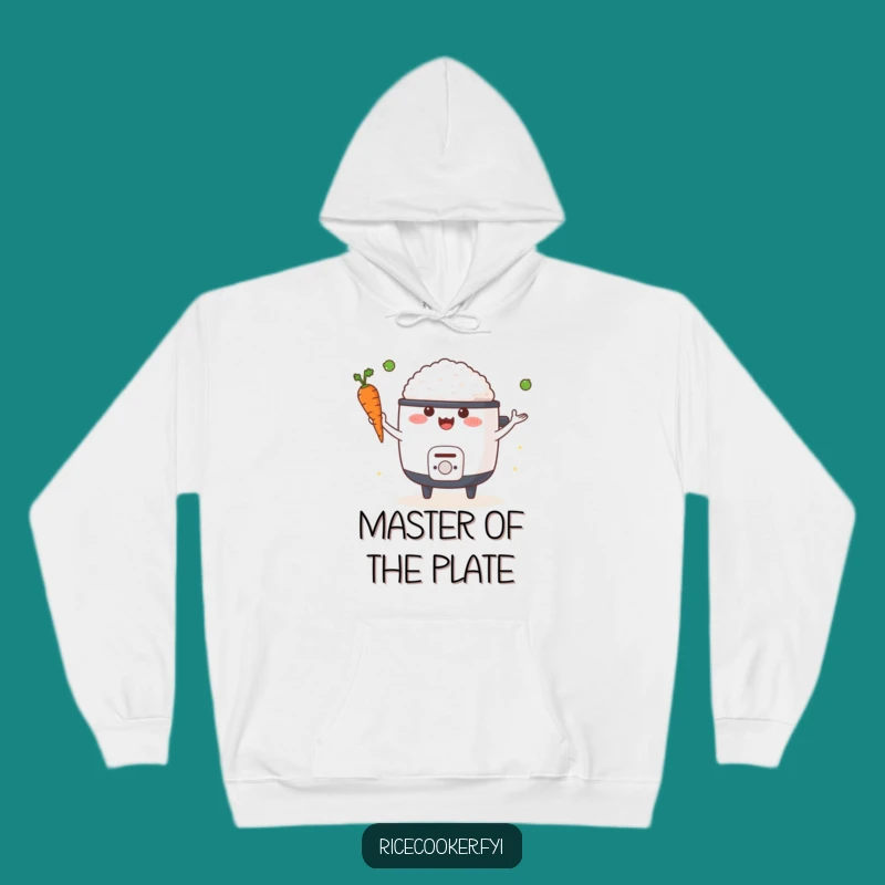 Funny Happy Rice Cooker Hoodie: Stay Cozy with This Hilarious Kitchen Juggler