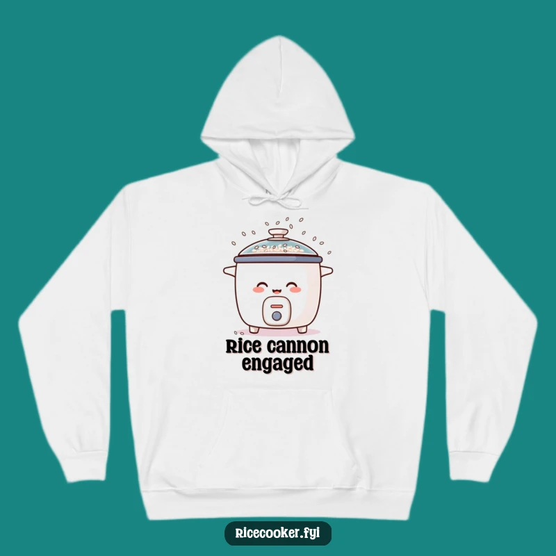 Funny Giggling Rice Cooker Hoodie: Cozy Laughter and Rice!