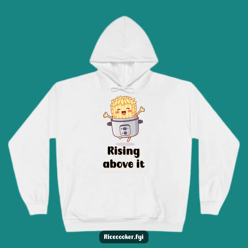 Cozy Funny Rice Grain Hoodie: Warmth and Whimsy for Food Fans