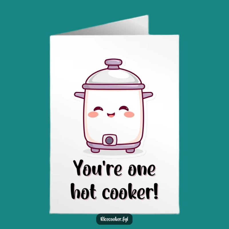 Free Printable Congratulations Card: Amused Cooker, Funny Downloadable for Celebrations!