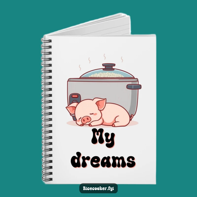 Funny Piglet Nap Notebook: Jot Down Dreams in This Hilarious Journal