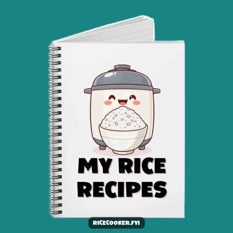 Funny Rice Cooker Notebook: Jot Down Your Recipes