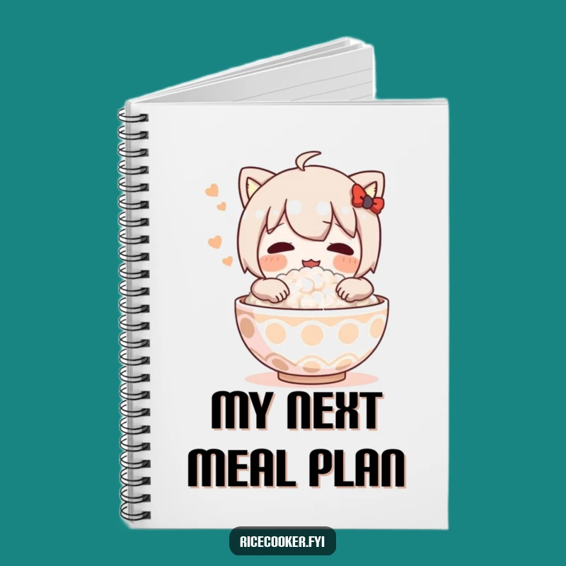 Funny Rice Joy Notebook: Jot Down Your Thoughts with This Hilarious Meal Lover's Journal Gift
