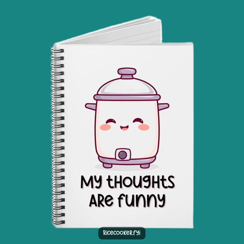 Funny Amused Cooker Notebook: Jot Down Ideas with a Smile Gift