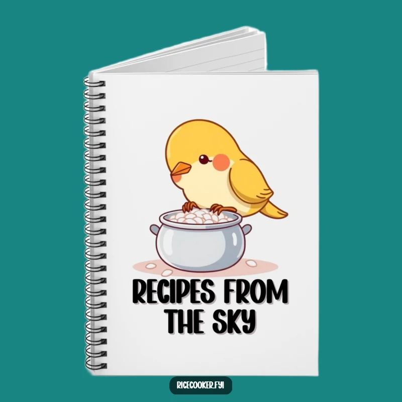 Funny Bird Chef Notebook: Recipe for Success, Great Funny Gift