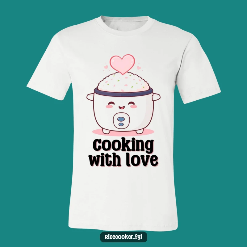 Funny Smiling Rice Cooker T-Shirt: Wear Your Love for Cooking with Pride