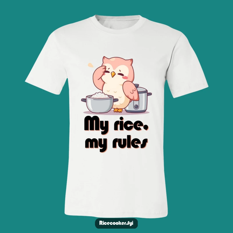 Funny Owl Sweat T-Shirt: Hilarious Kitchen Drama for Comfort Lovers