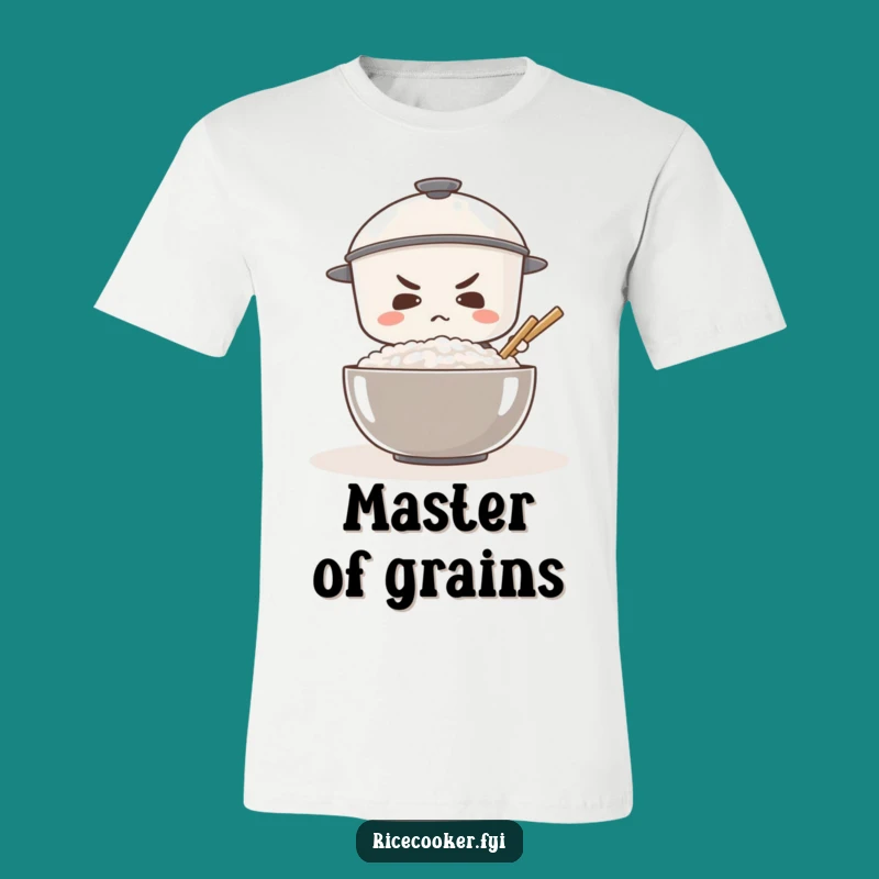 Funny T-Shirt: Determined Rice Cooker, Big Goals, Great Gift