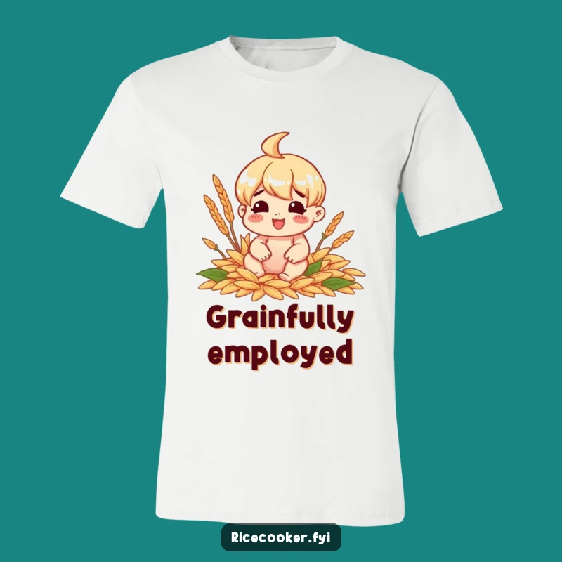 Funny Grain Lover T-Shirt: Wear Your Love for Perfectly Cooked Grains