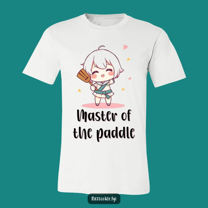 Funny Rice Paddle T-Shirt: Baton Twirler Tee - Hilarious Chef Hobby Gift