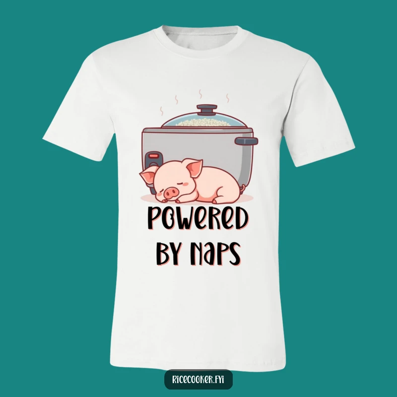 Funny Piglet T-Shirt: Peaceful Napper's Hilarious Comfort for a Cozy Gift