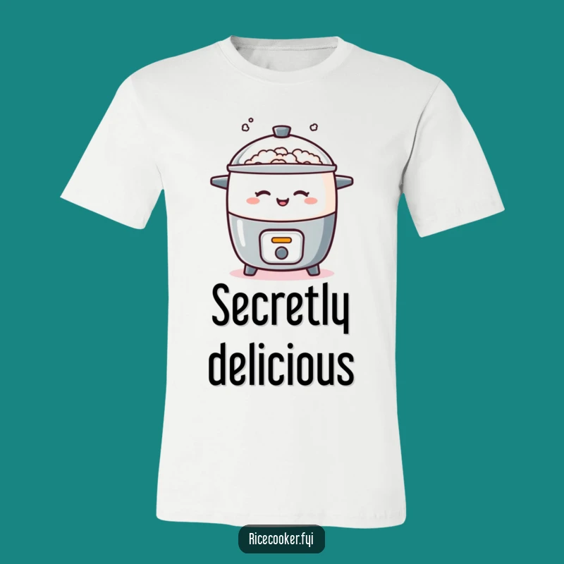 Funny Winking Rice Cooker T-Shirt - Steamy Wink Graphic, Comfortable Humorous Gift