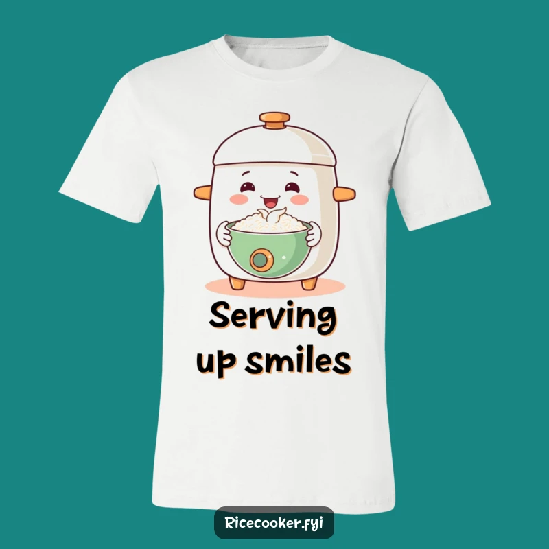 Funny Happy Rice Cooker T-Shirt: Share the Warmth!