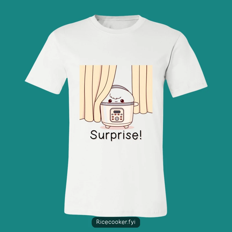 Funny Mischievous Rice Cooker T-Shirt: Playful Kitchen Appliance Tee Gift