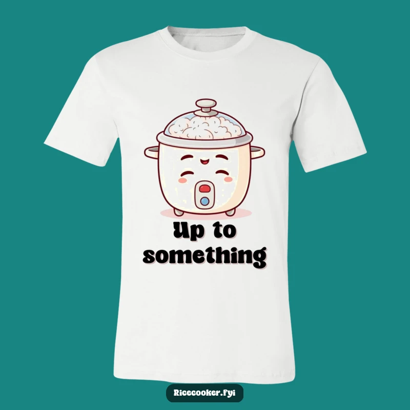 Funny Winking Rice Cooker T-Shirt, Mischief Maker Apparel, Great Funny Gift