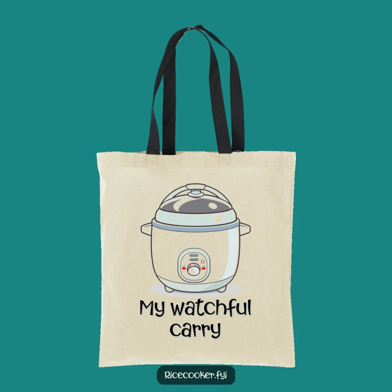 Funny Bouncy Rice Cooker Tote Bag: Carry Your Fun Everywhere as a Gift